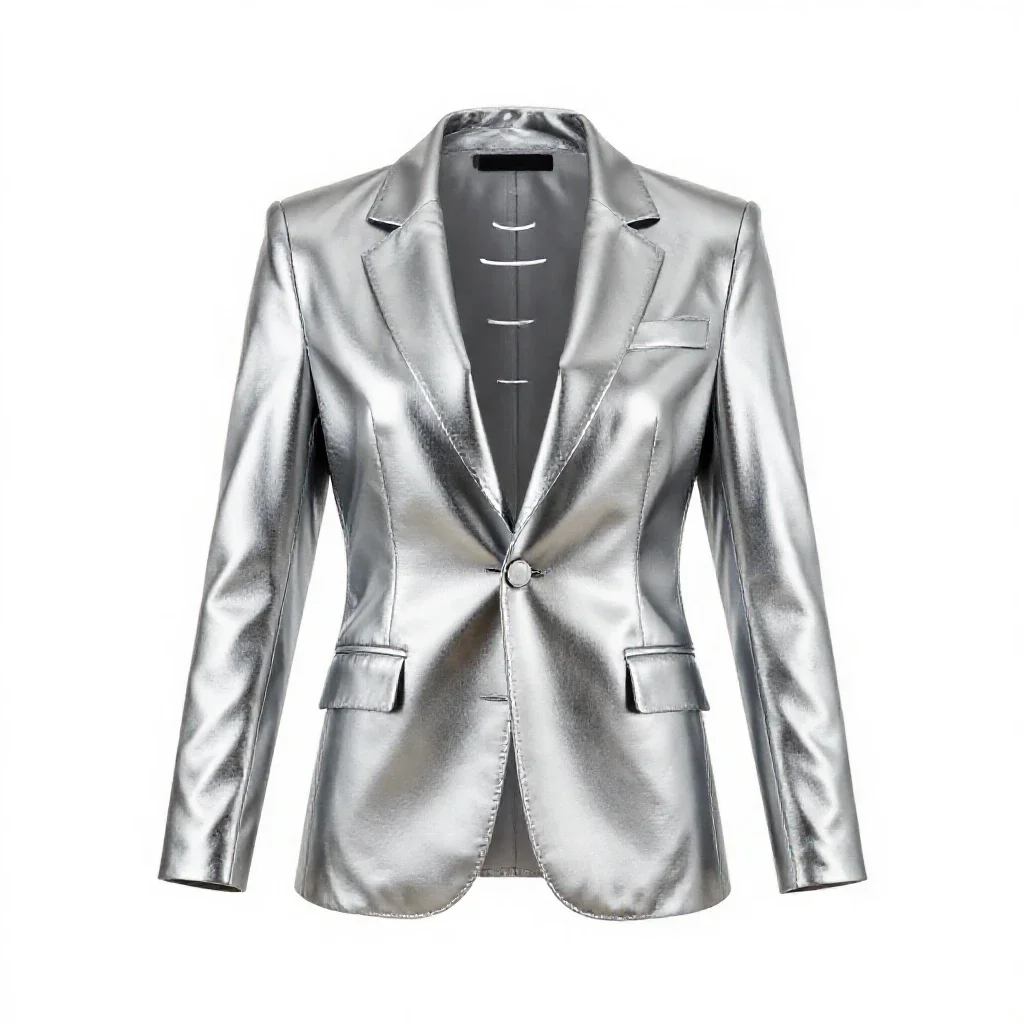 Tailored blazer isolated on a white background
