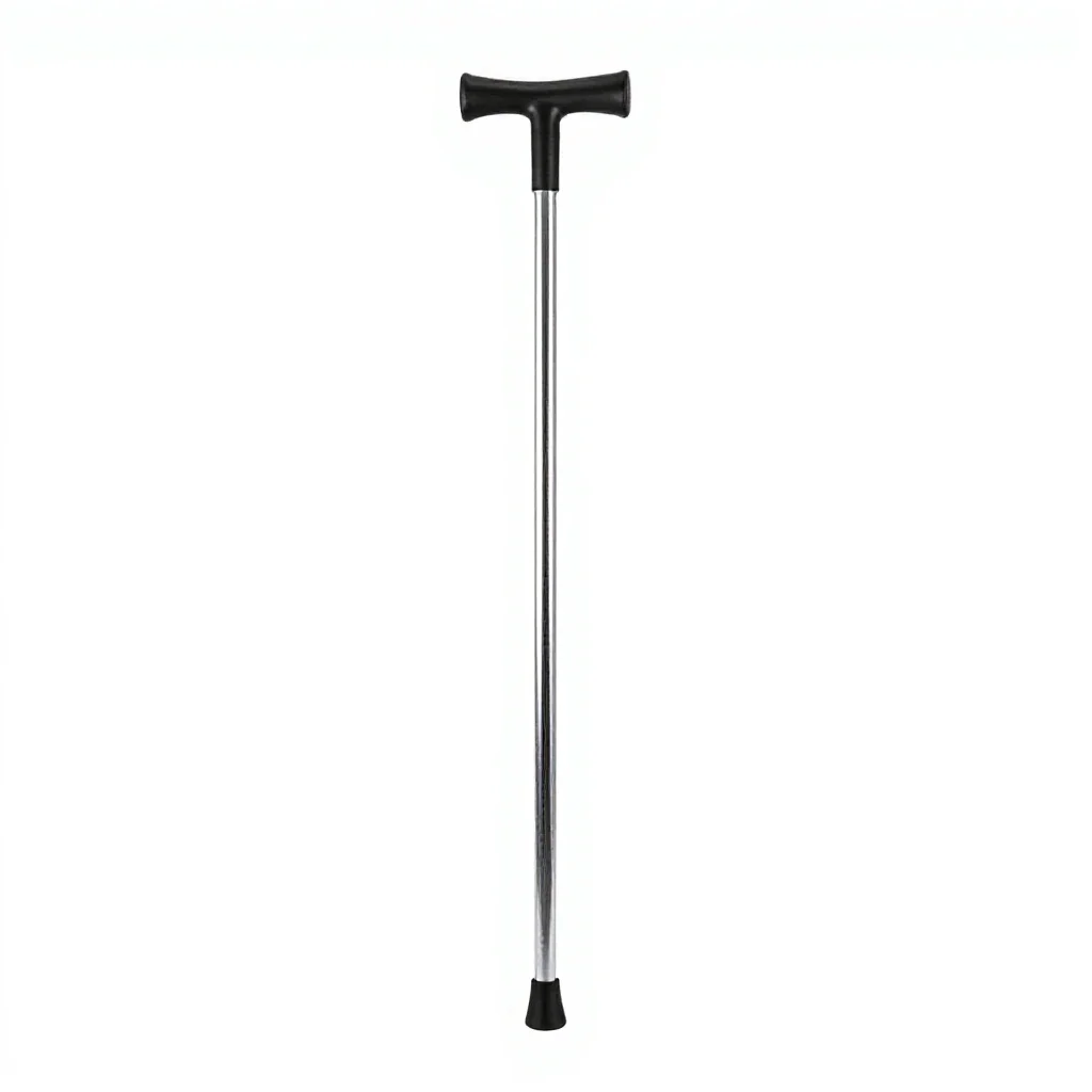 Walking cane isolated on a white background