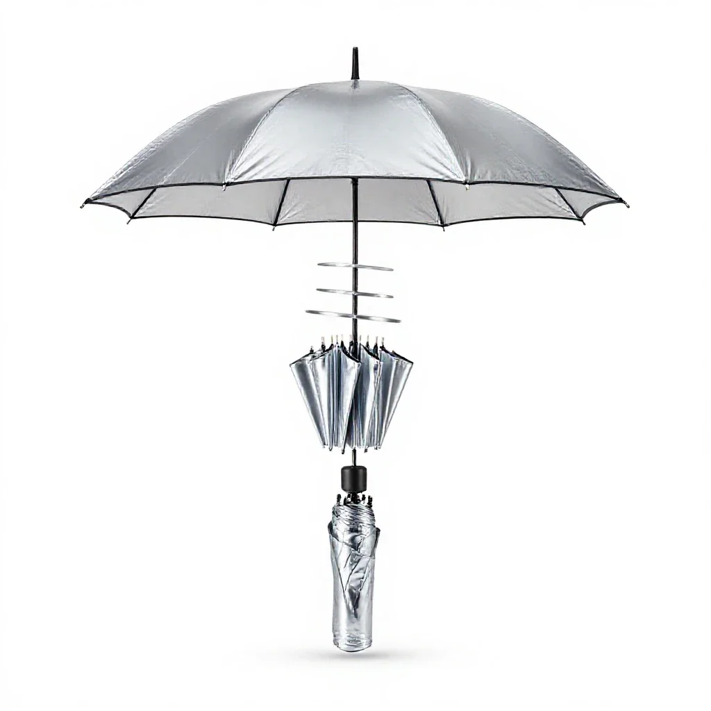 Umbrella isolated on a white background