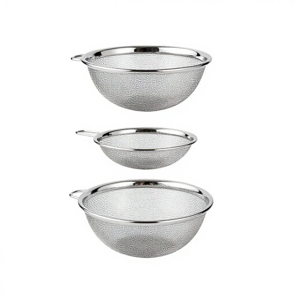 Garden sieve isolated on a white background