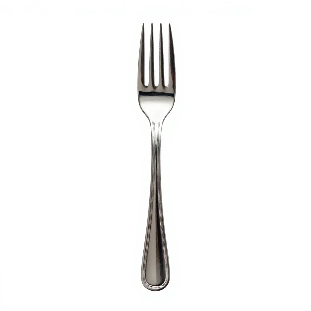 Hand fork isolated on a white background