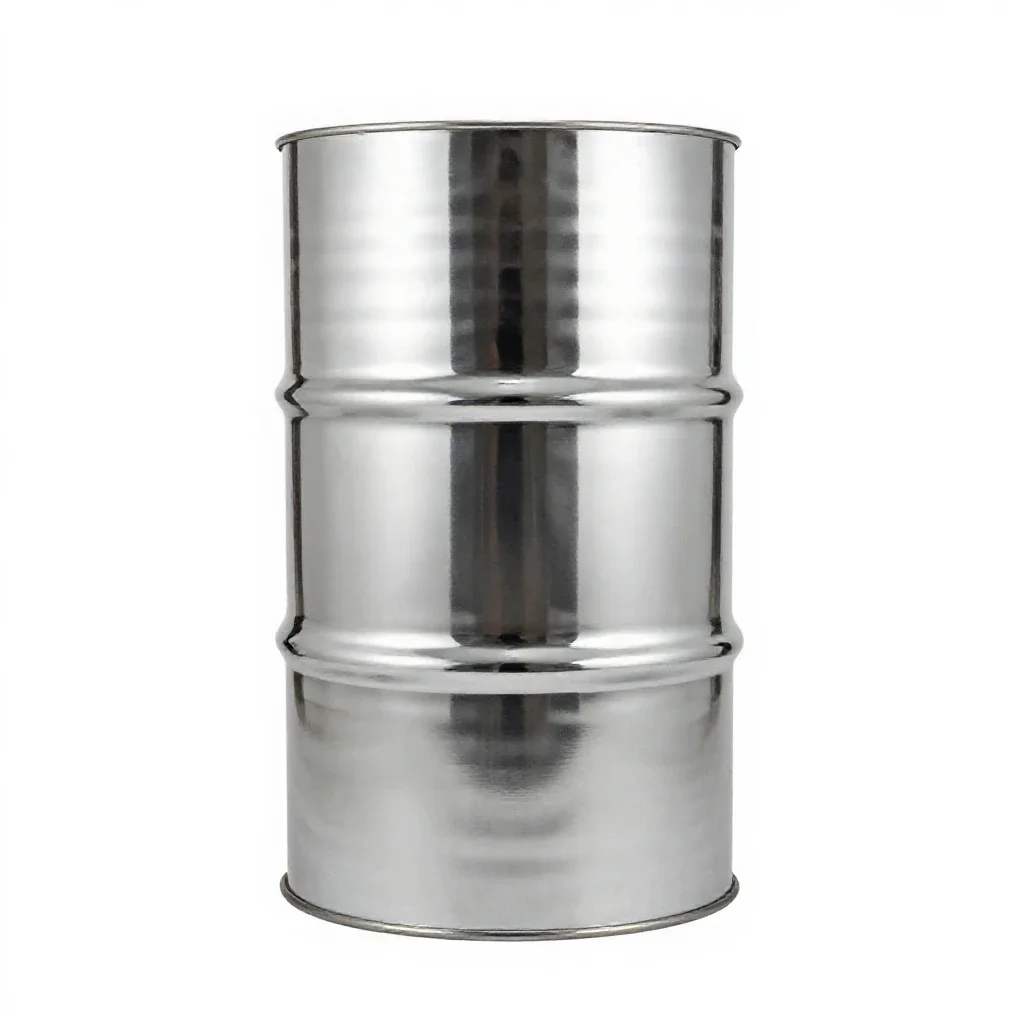 Rain barrel isolated on a white background