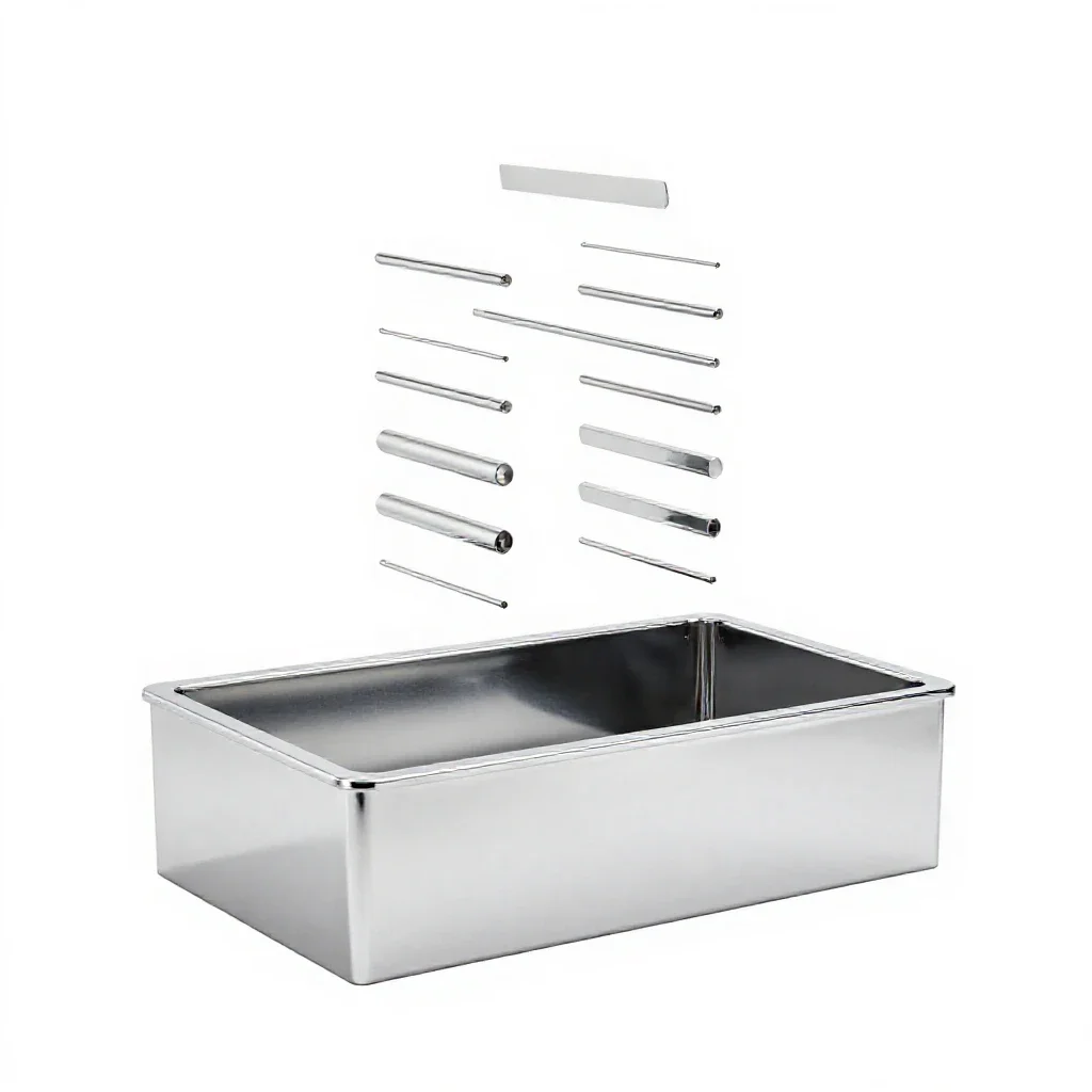Raised garden bed isolated on a white background