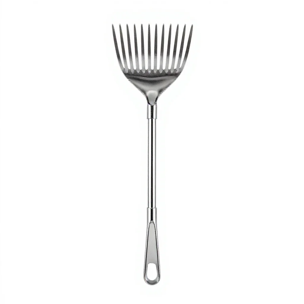 Rake isolated on a white background
