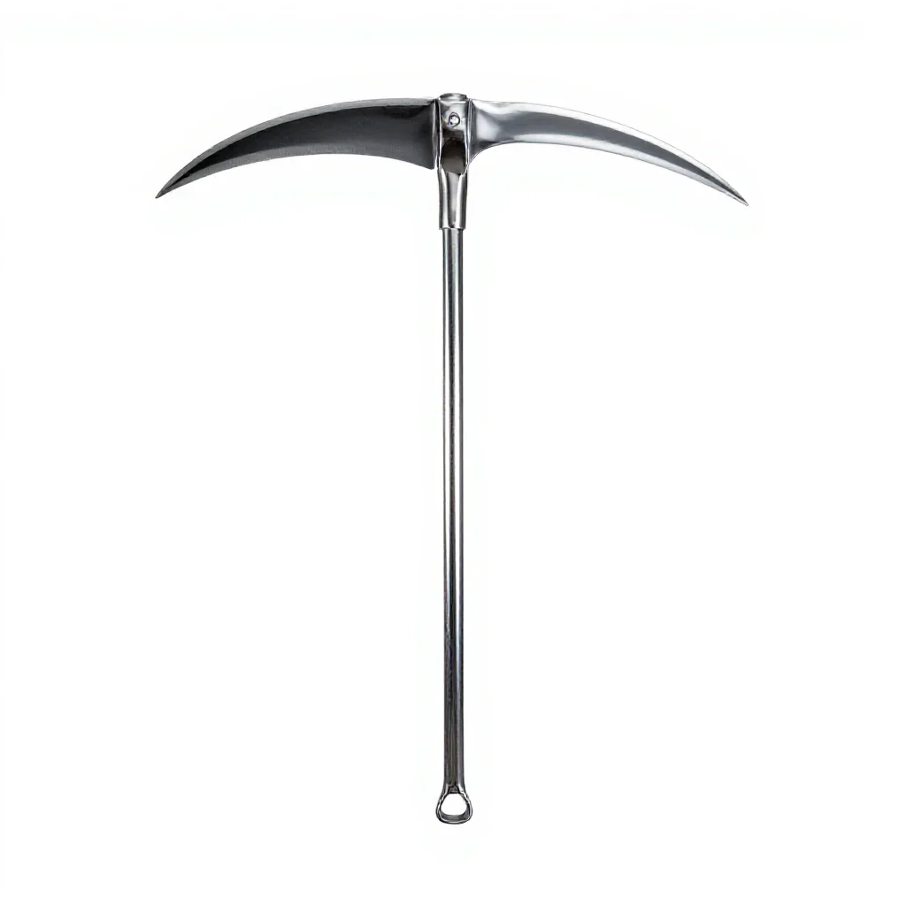 Scythe isolated on a white background