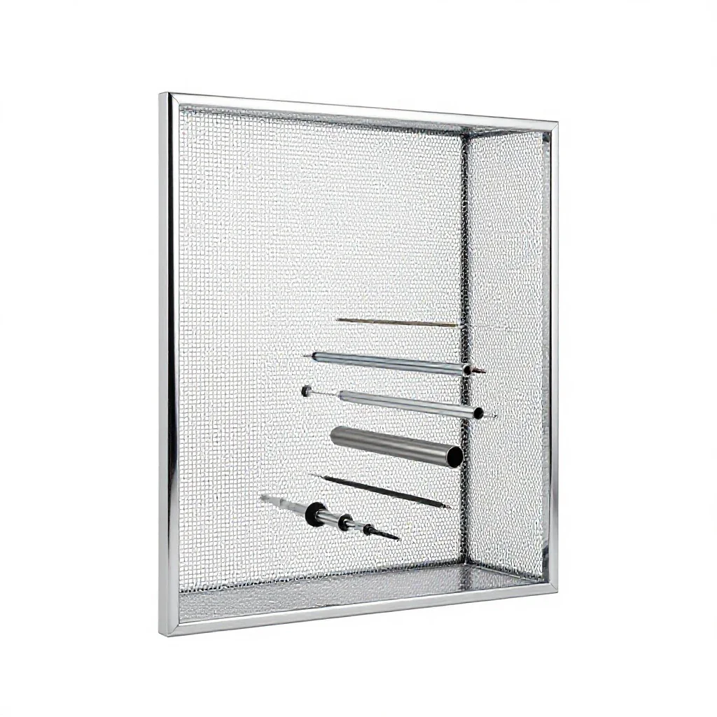 Trellis panel isolated on a white background