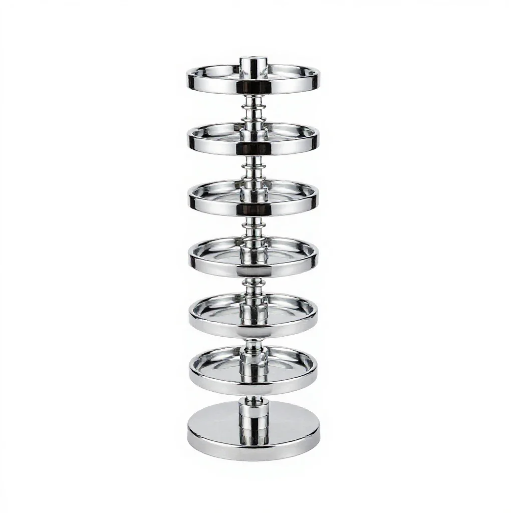 Worm farm tower isolated on a white background