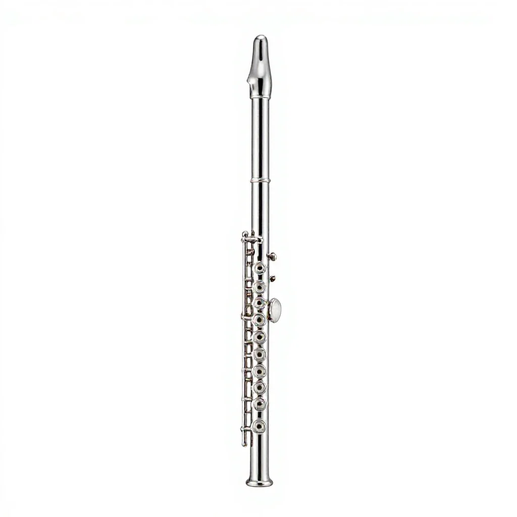 Flute isolated on a white background