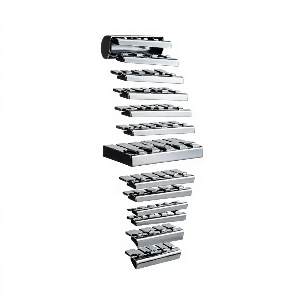 Marimba isolated on a white background
