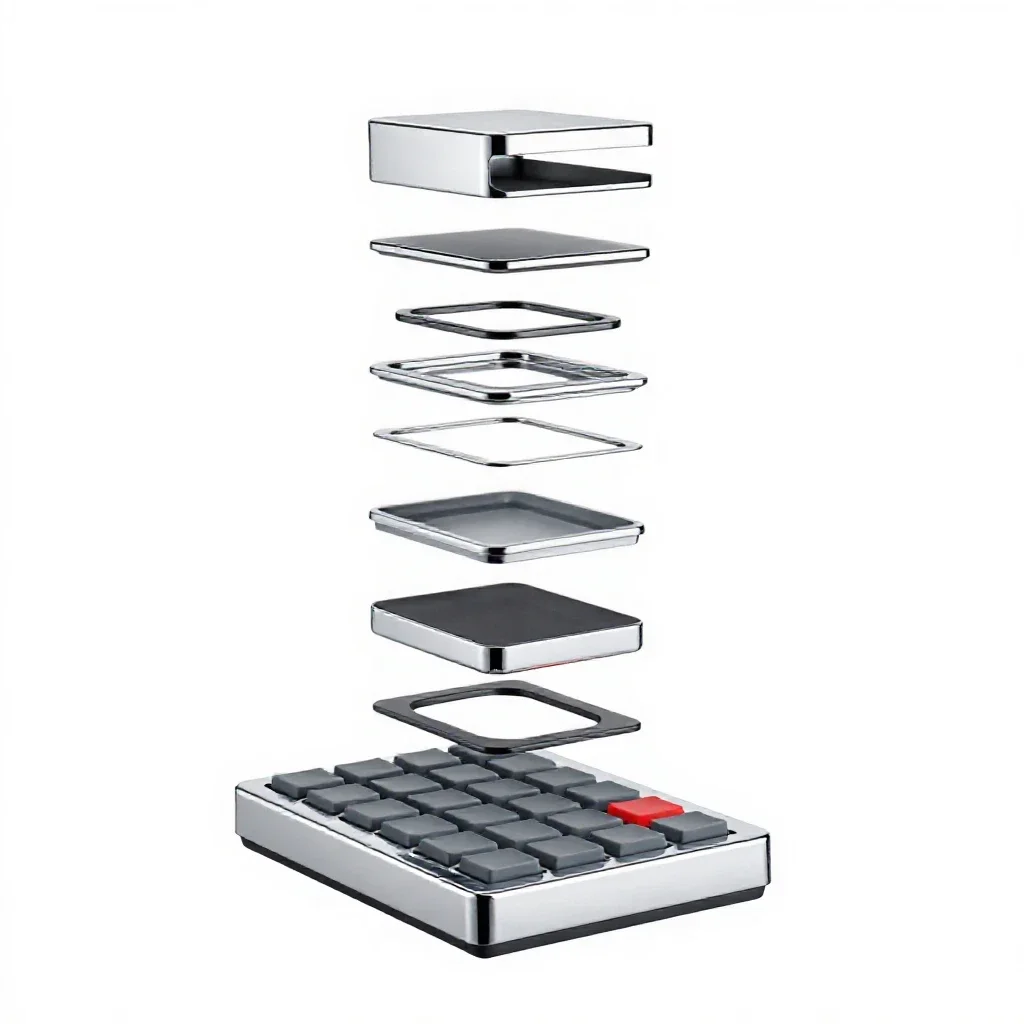 Sampler pad controller isolated on a white background