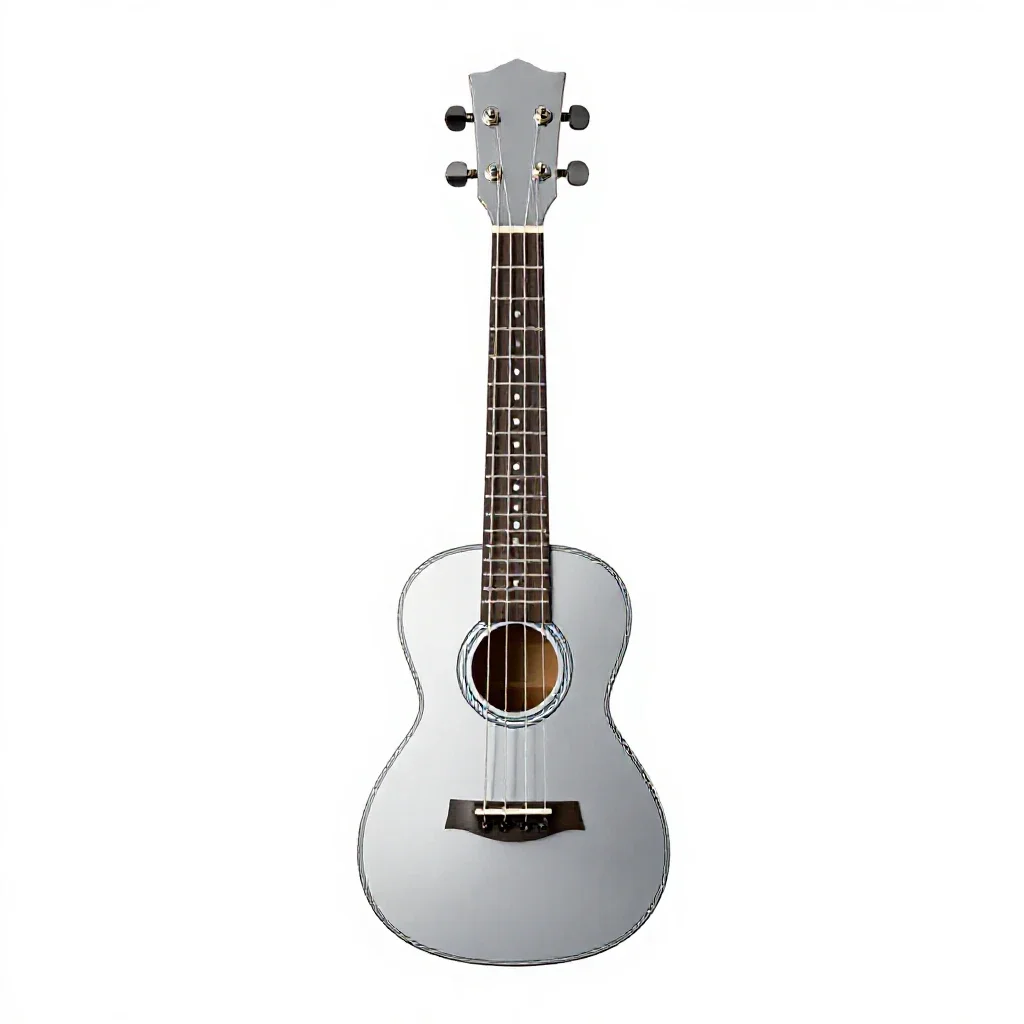 Ukulele isolated on a white background