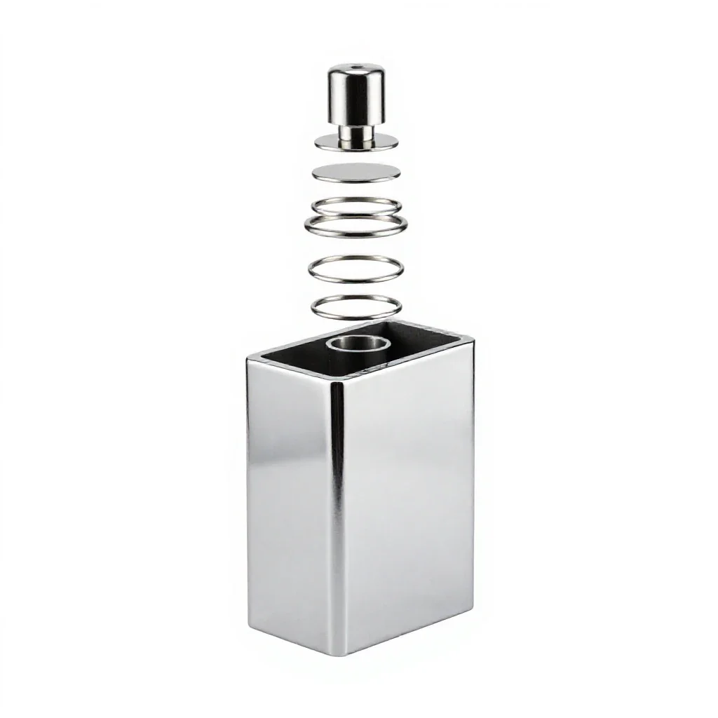 Knife block isolated on a white background