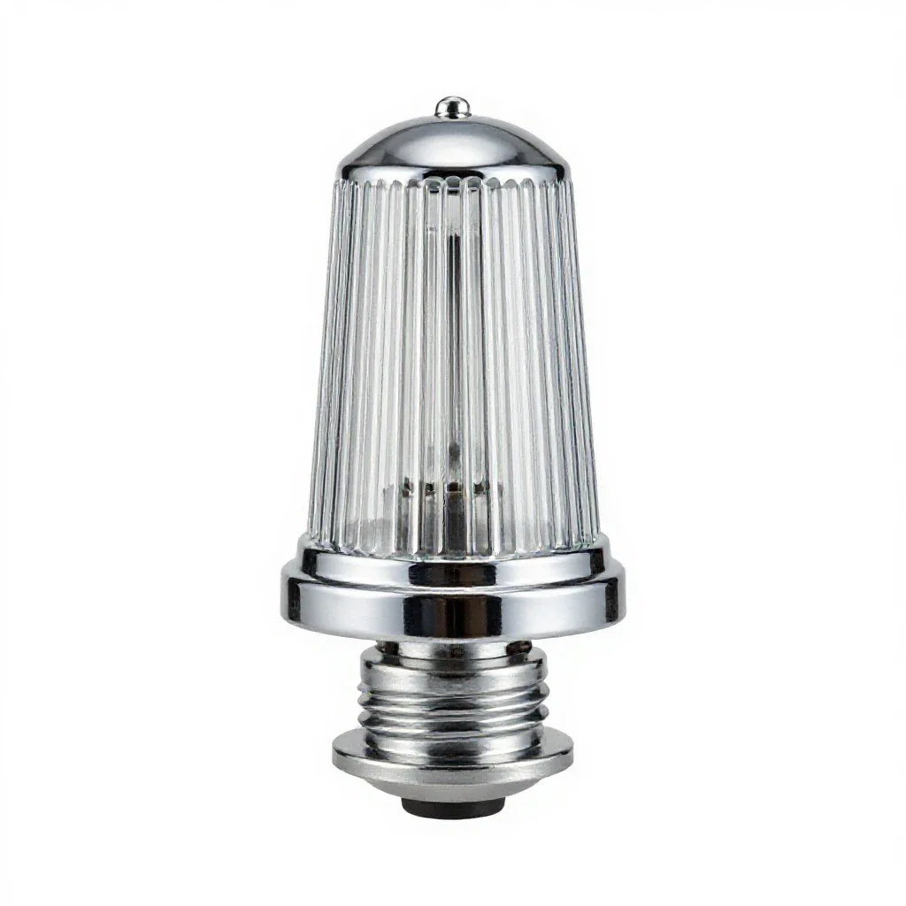 Bulkhead marine light isolated on a white background