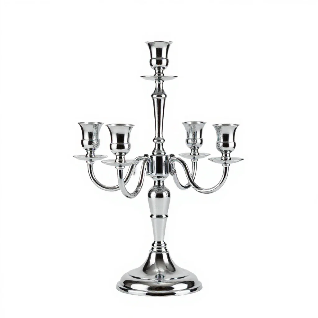 Candelabra isolated on a white background
