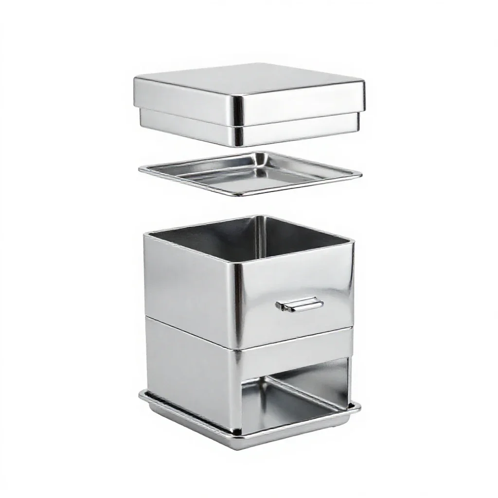 Beehive box isolated on a white background