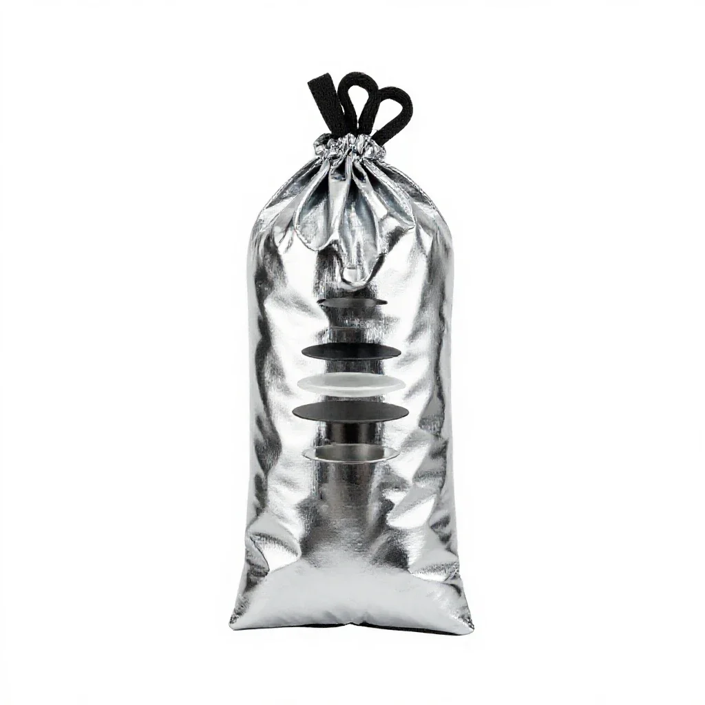 Bivvy sack isolated on a white background