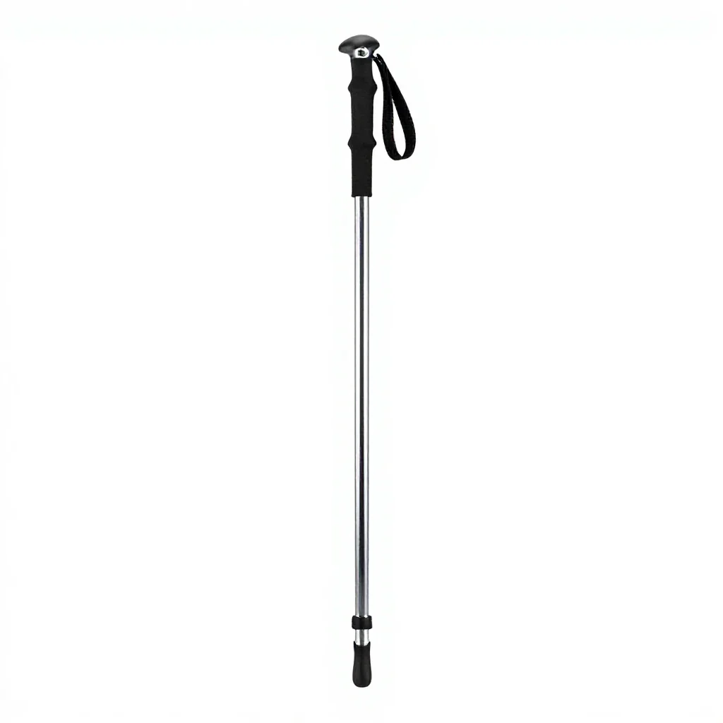 Trekking pole isolated on a white background