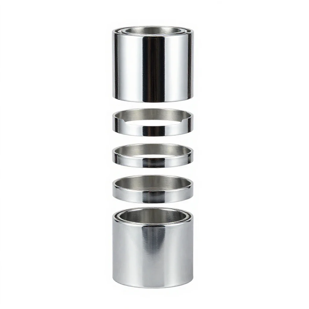 Rolled tube poster case isolated on a white background