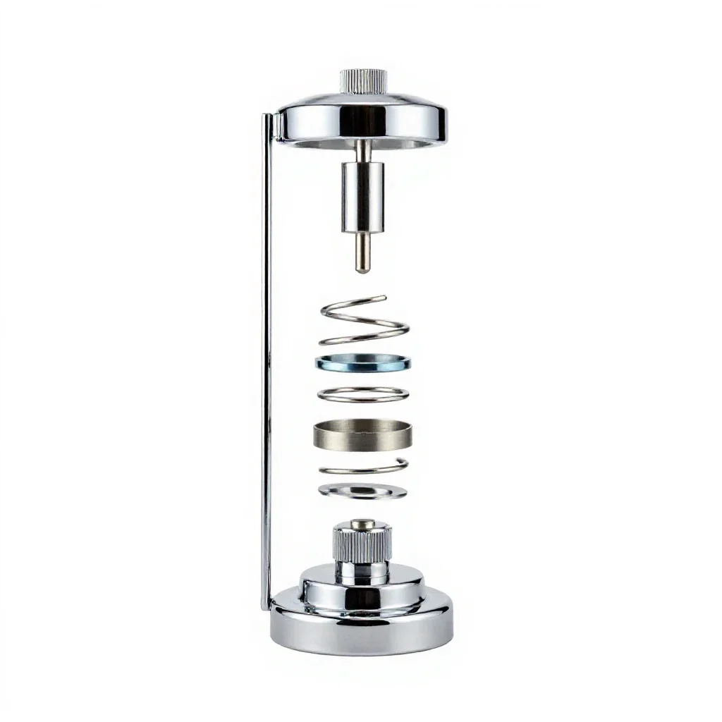 Barometer isolated on a white background