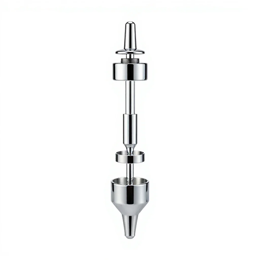 Pipette set isolated on a white background