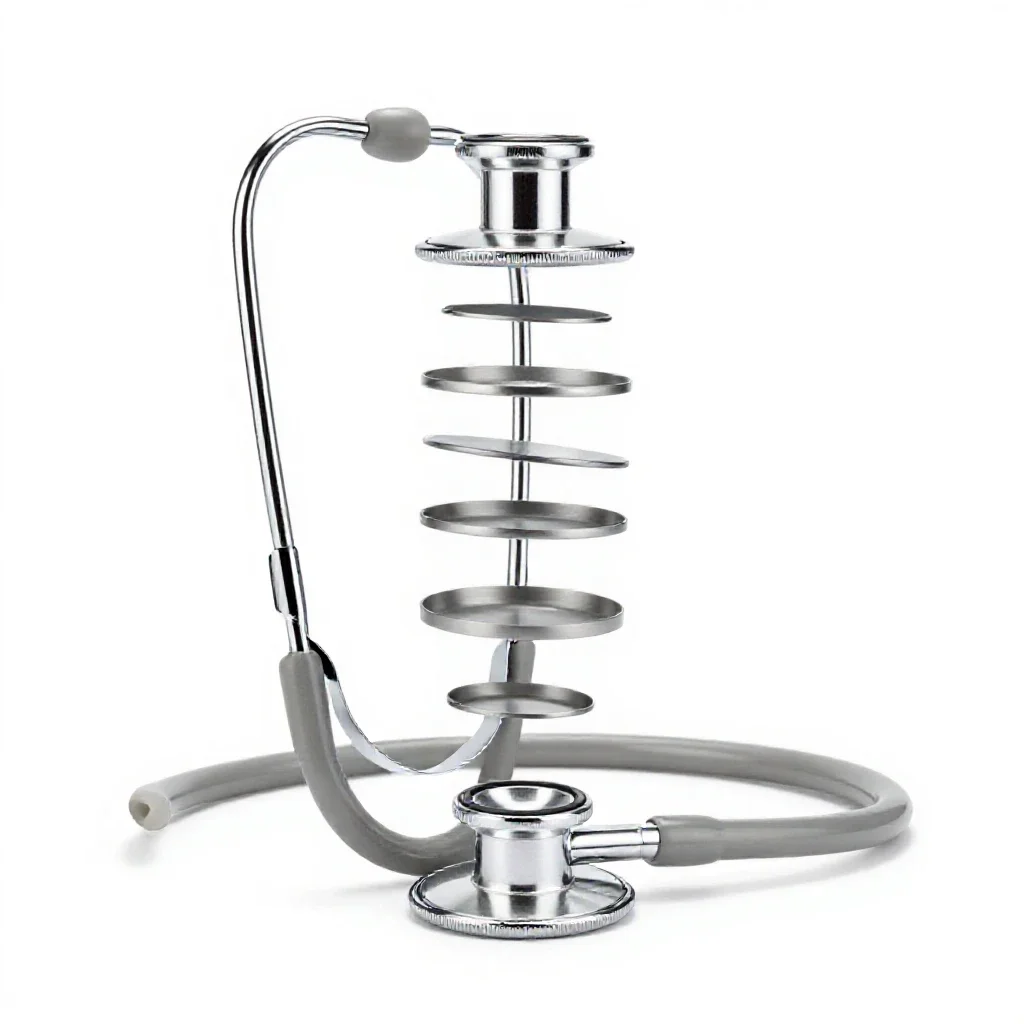 Stethoscope isolated on a white background