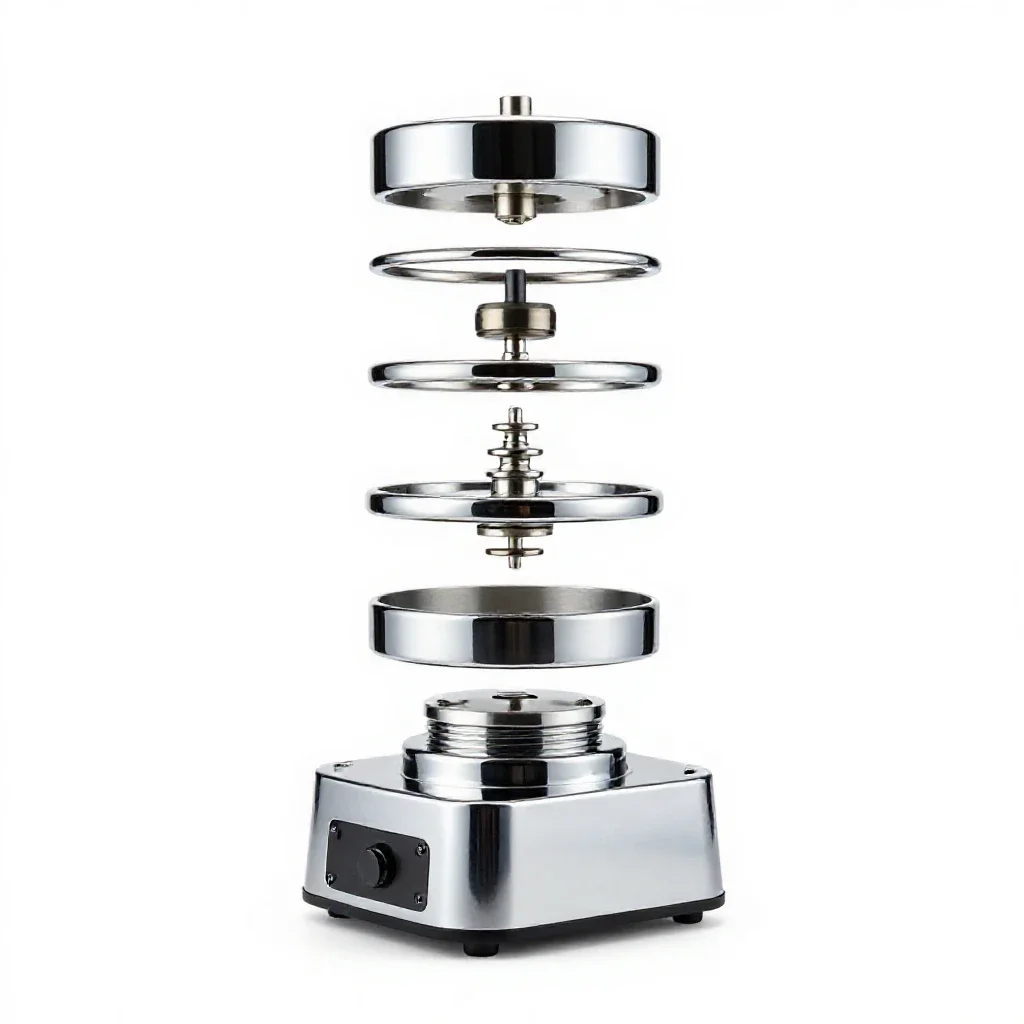 Van de graaff generator isolated on a white background