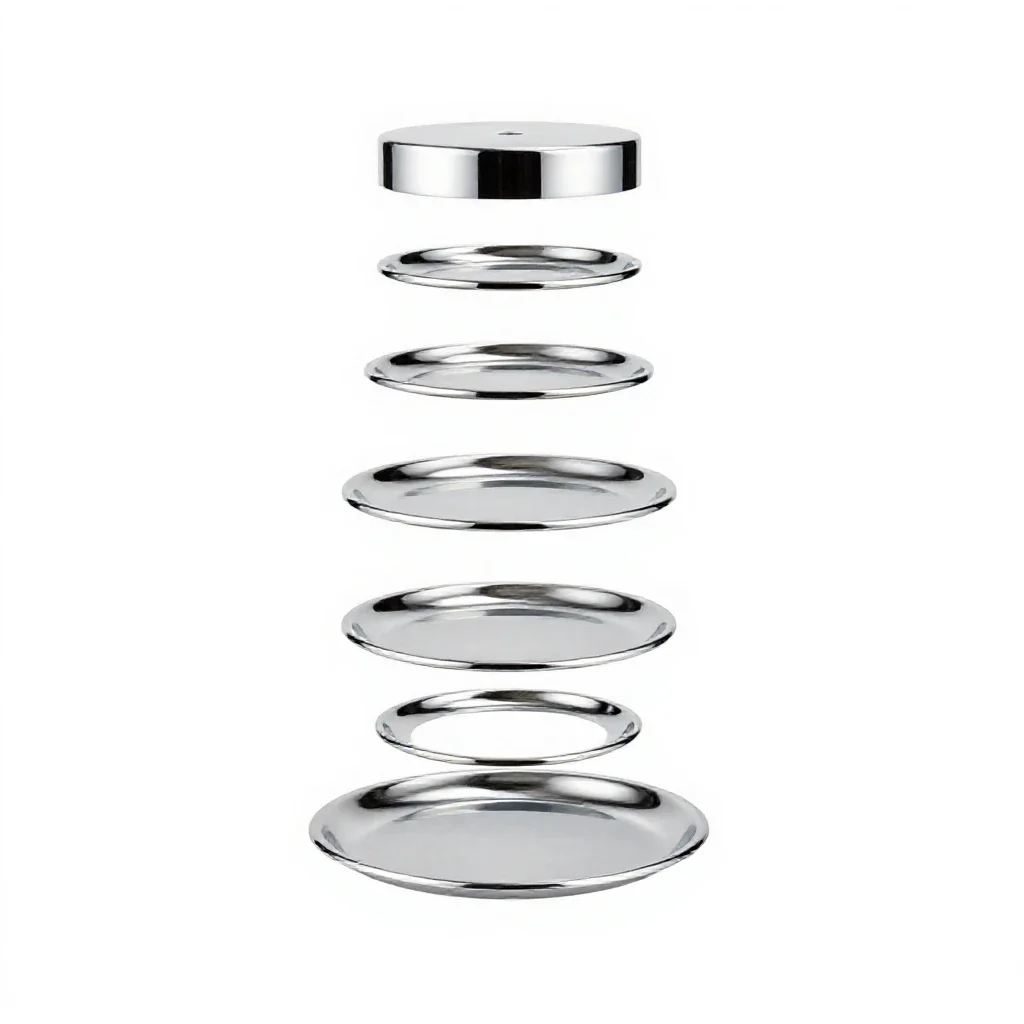 Gravity plate module isolated on a white background