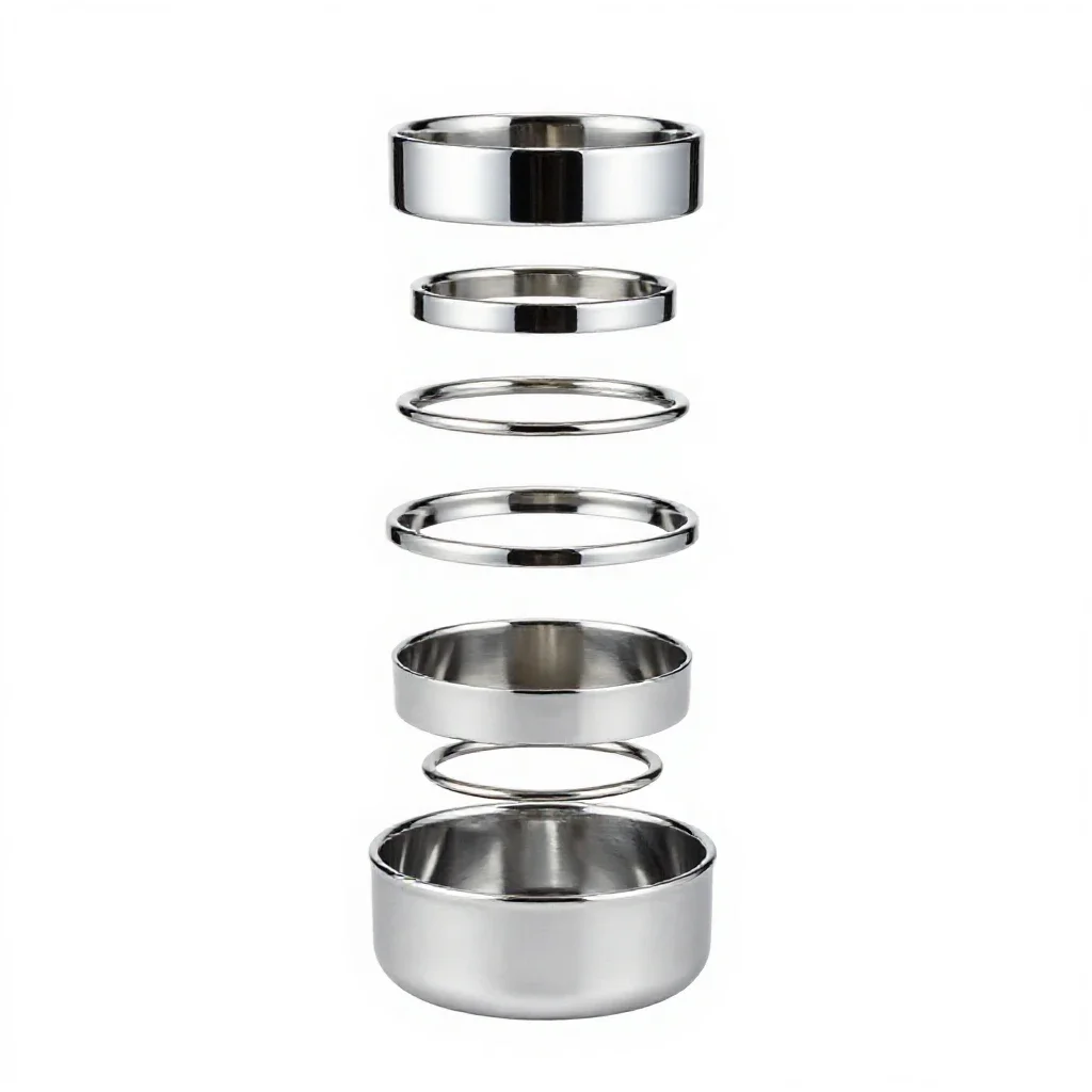 Sample containment case isolated on a white background