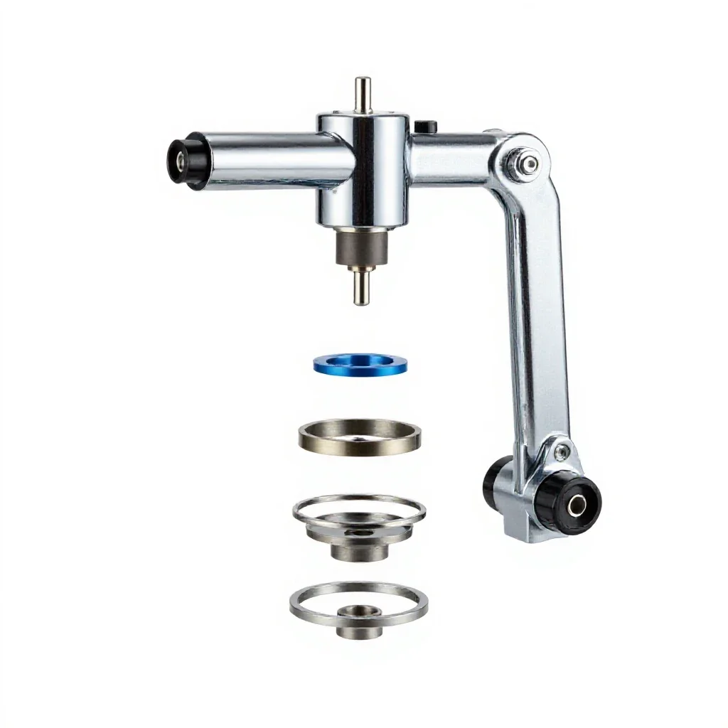 Servo actuator arm isolated on a white background