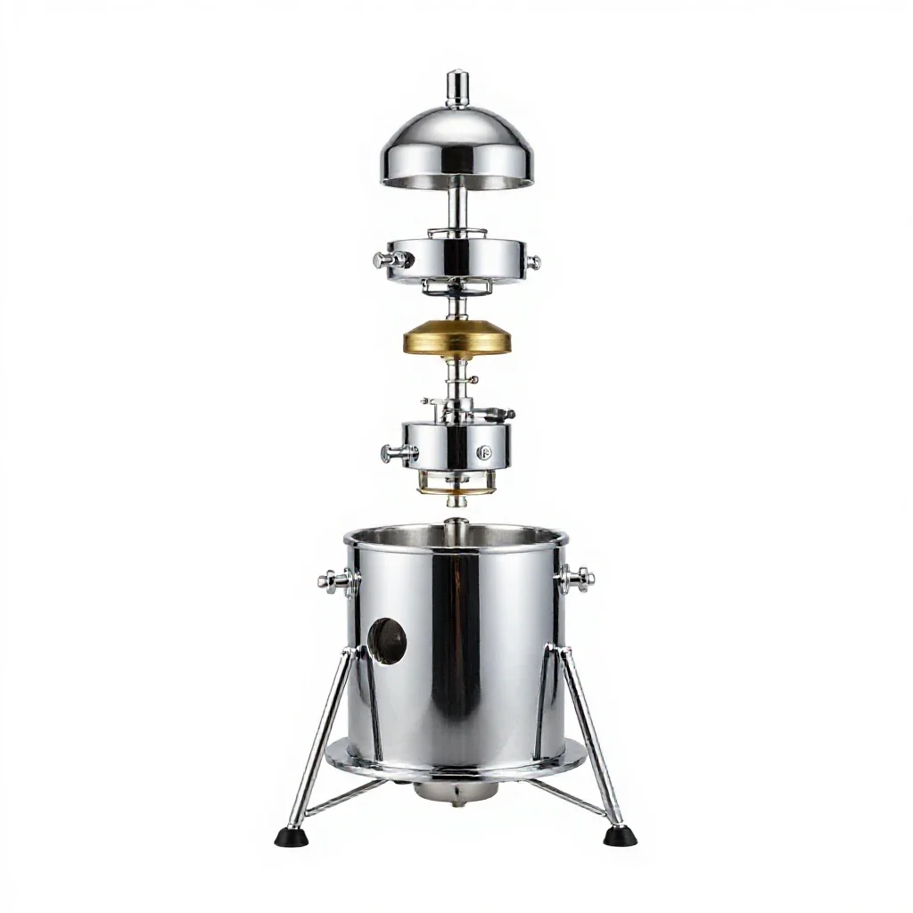 Atmospheric probe isolated on a white background