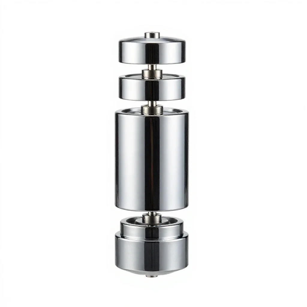 Energy shield emitter isolated on a white background