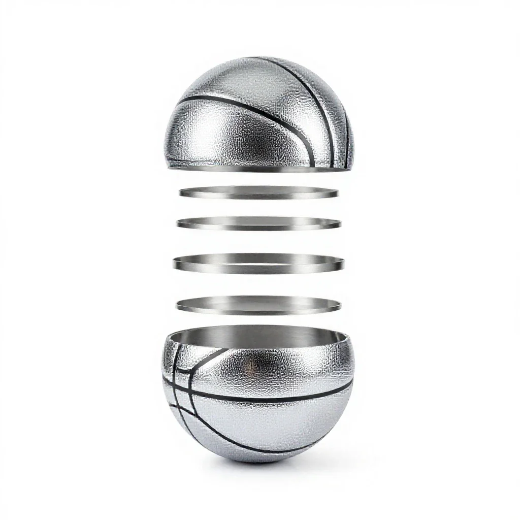 Basketball isolated on a white background