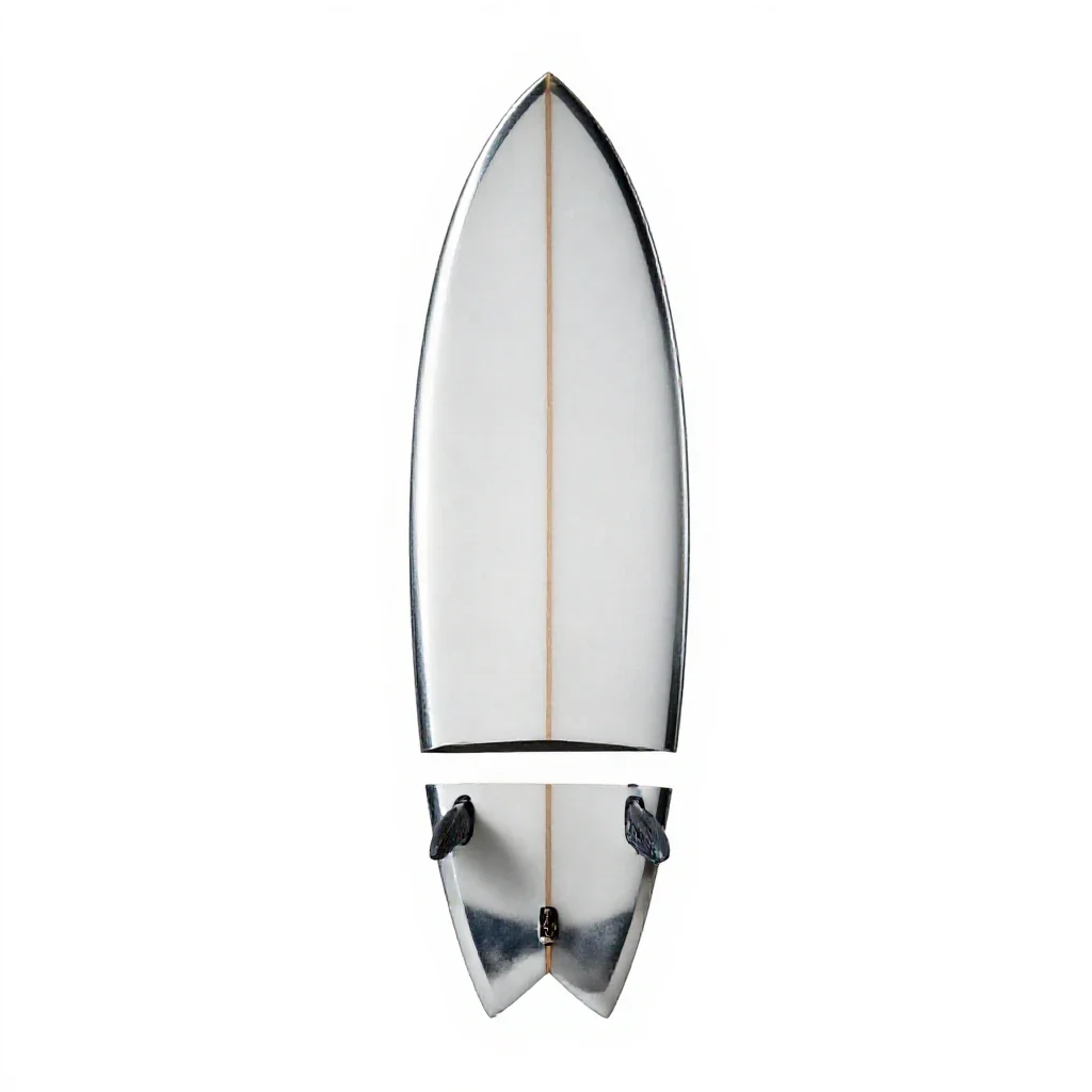 Bodyboard isolated on a white background