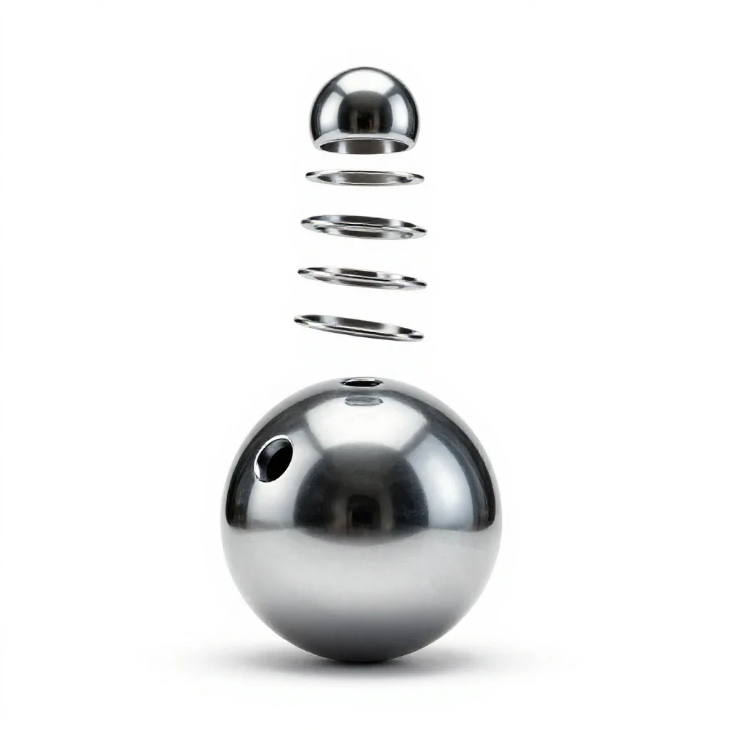 Bowling ball isolated on a white background