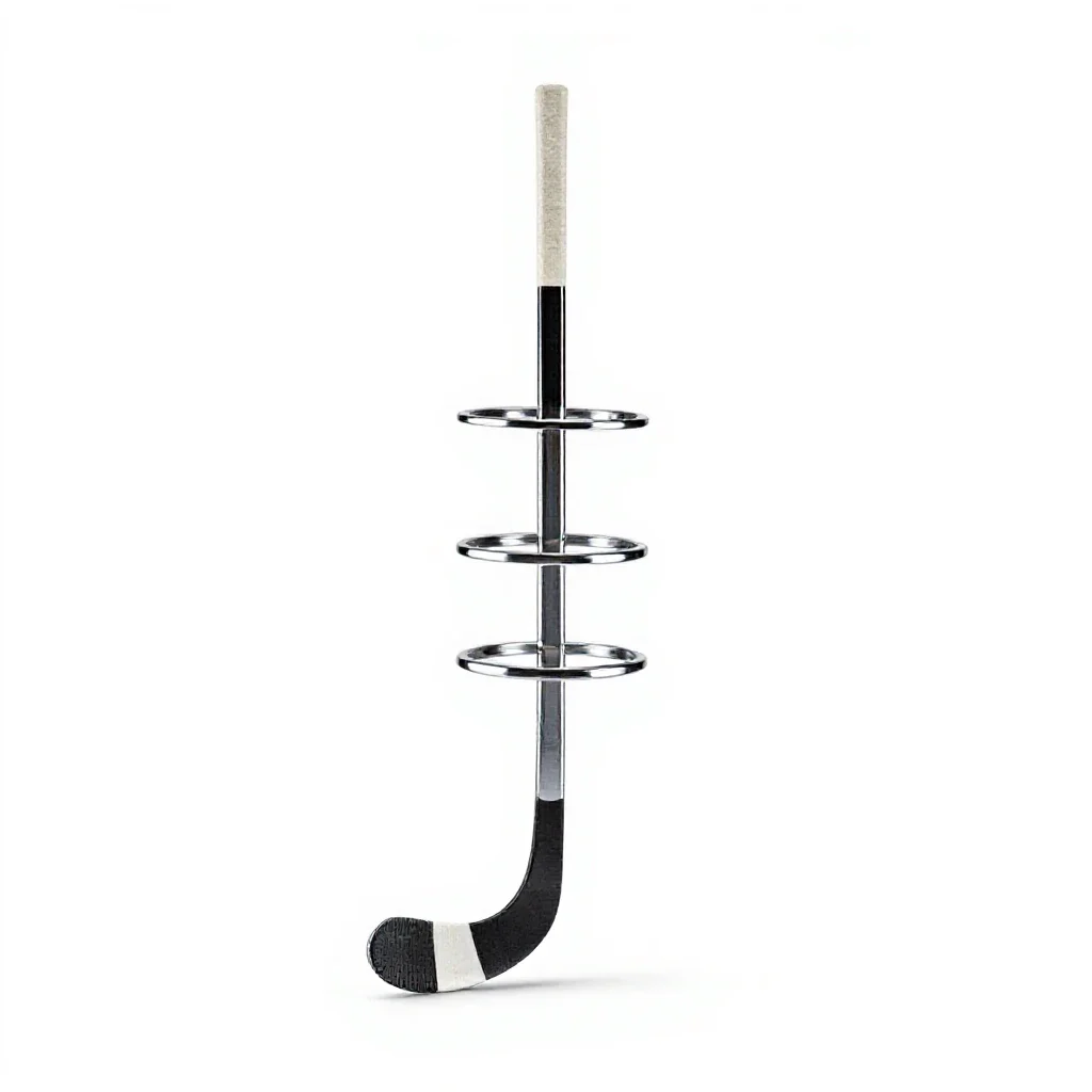 Hockey stick isolated on a white background