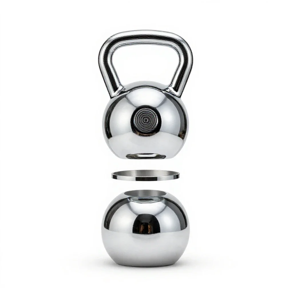 Kettlebell isolated on a white background