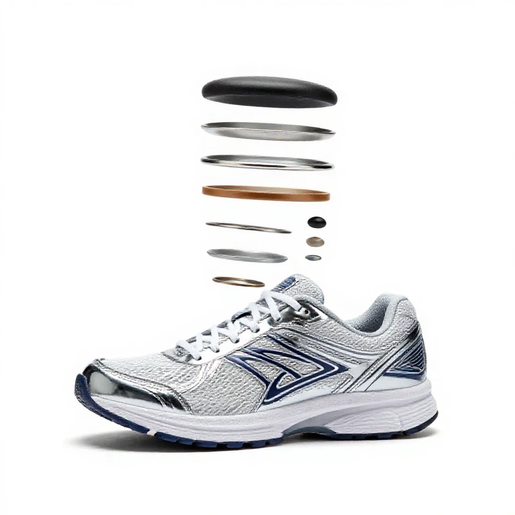 Running shoe isolated on a white background