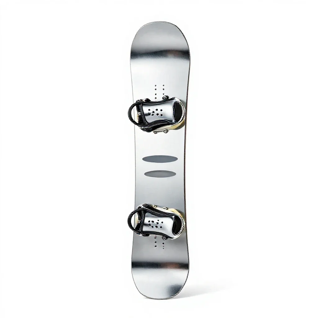 Snowboard isolated on a white background