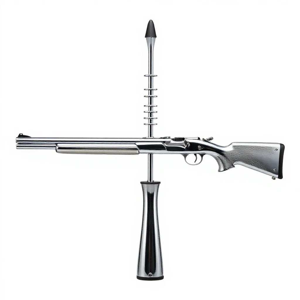 Spearfishing gun isolated on a white background