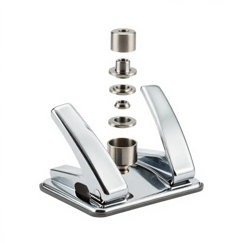 Hole punch isolated on a white background