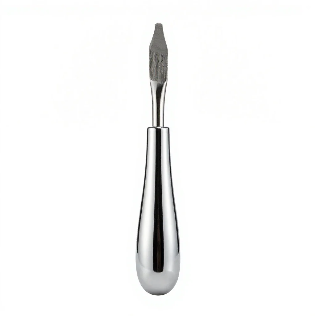 Linocut carving tool isolated on a white background