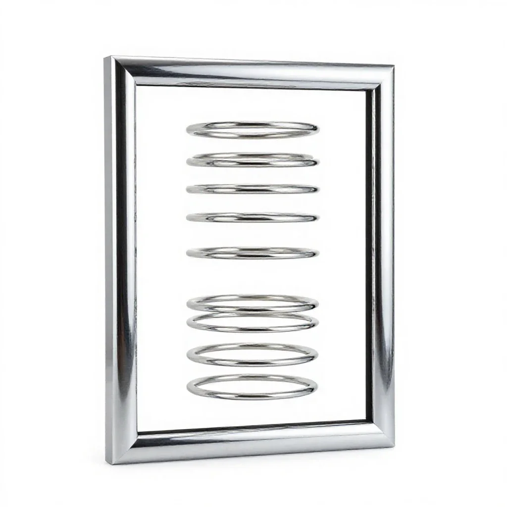 Screen printing frame isolated on a white background