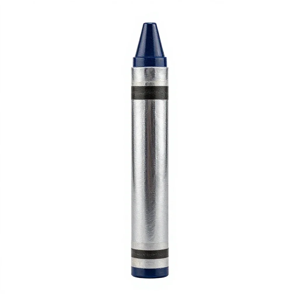 Wax crayon set isolated on a white background