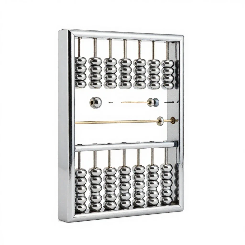 Abacus isolated on a white background