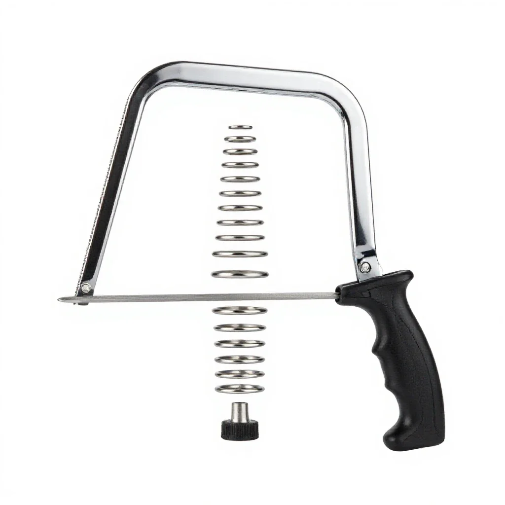 Coping saw isolated on a white background