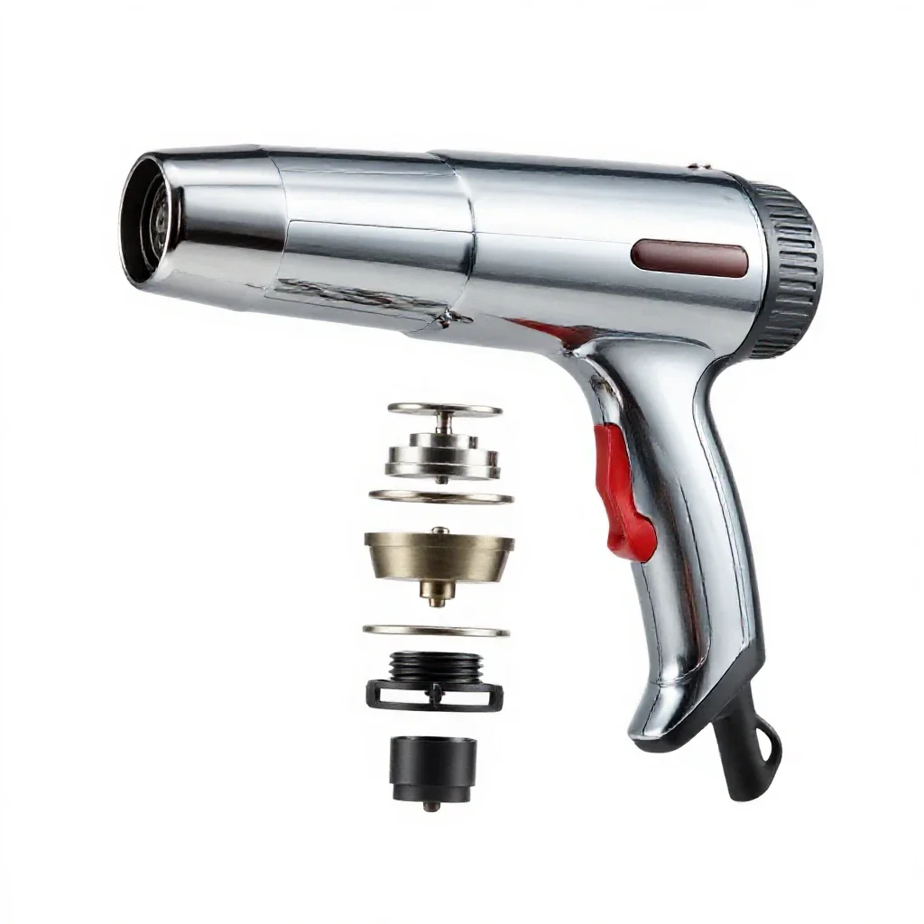 Heat gun isolated on a white background