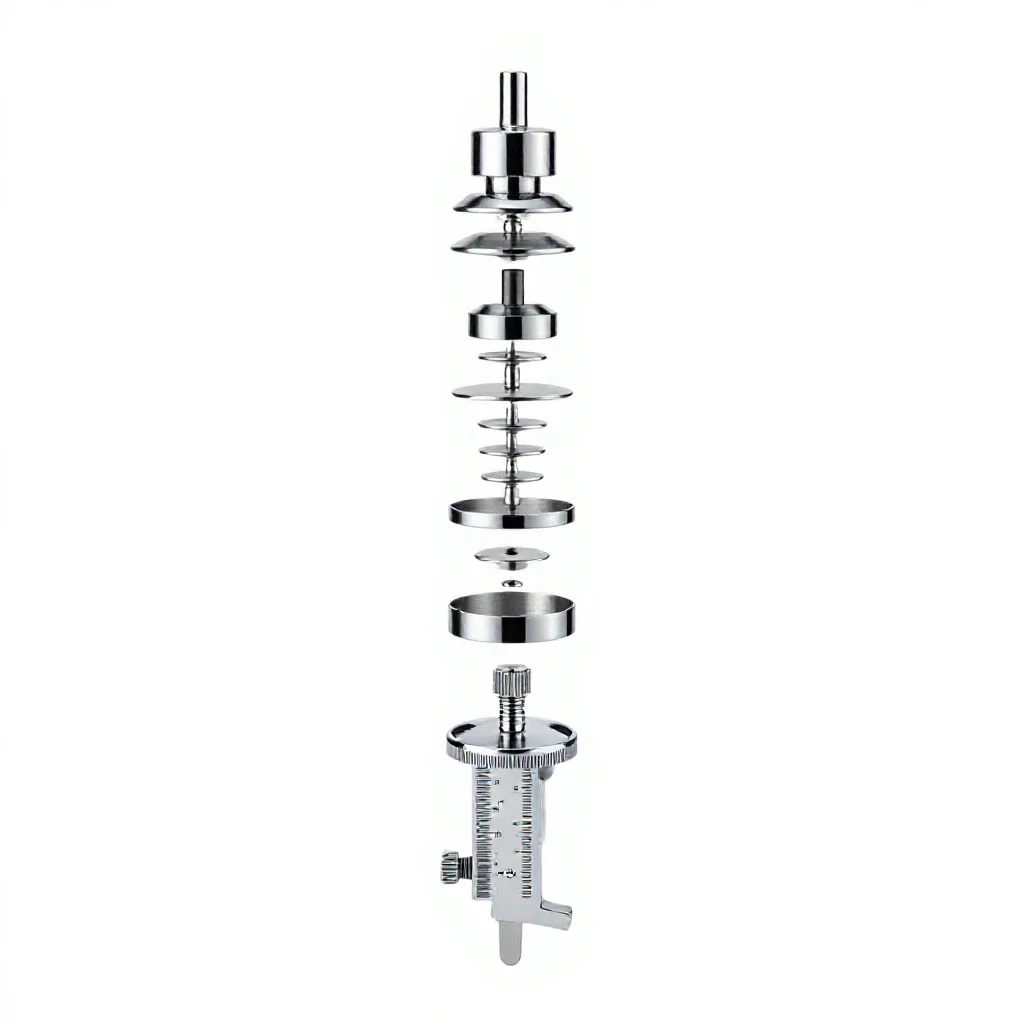 Marking gauge isolated on a white background