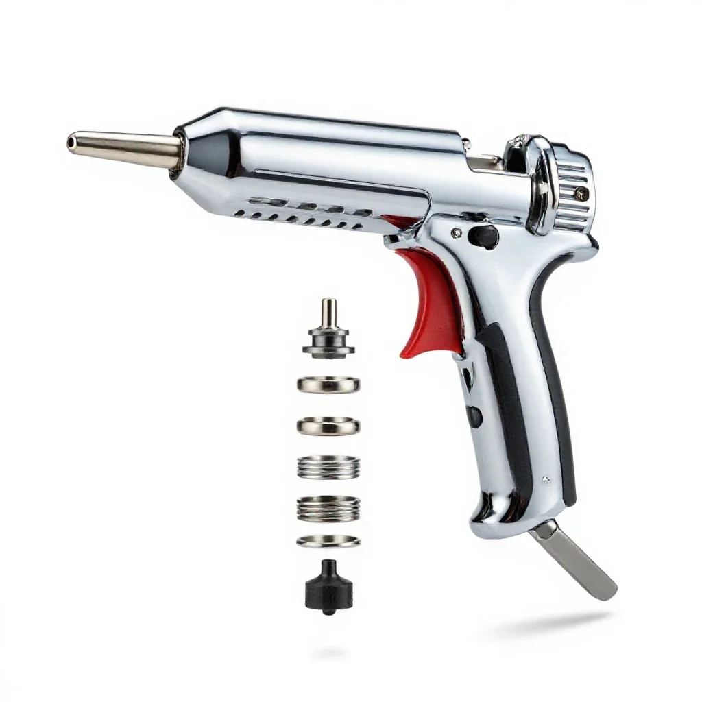 Staple gun isolated on a white background
