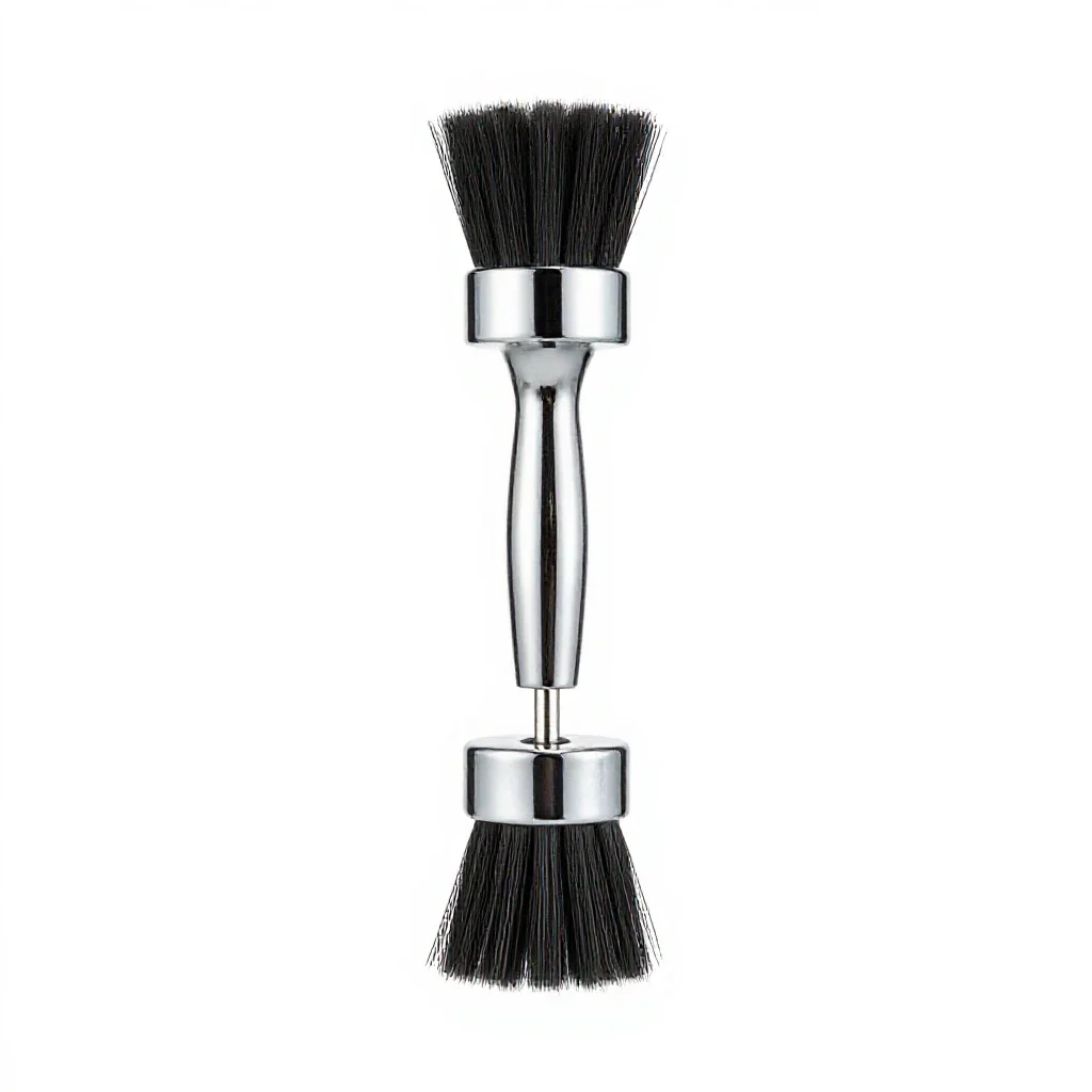 Wire brush isolated on a white background