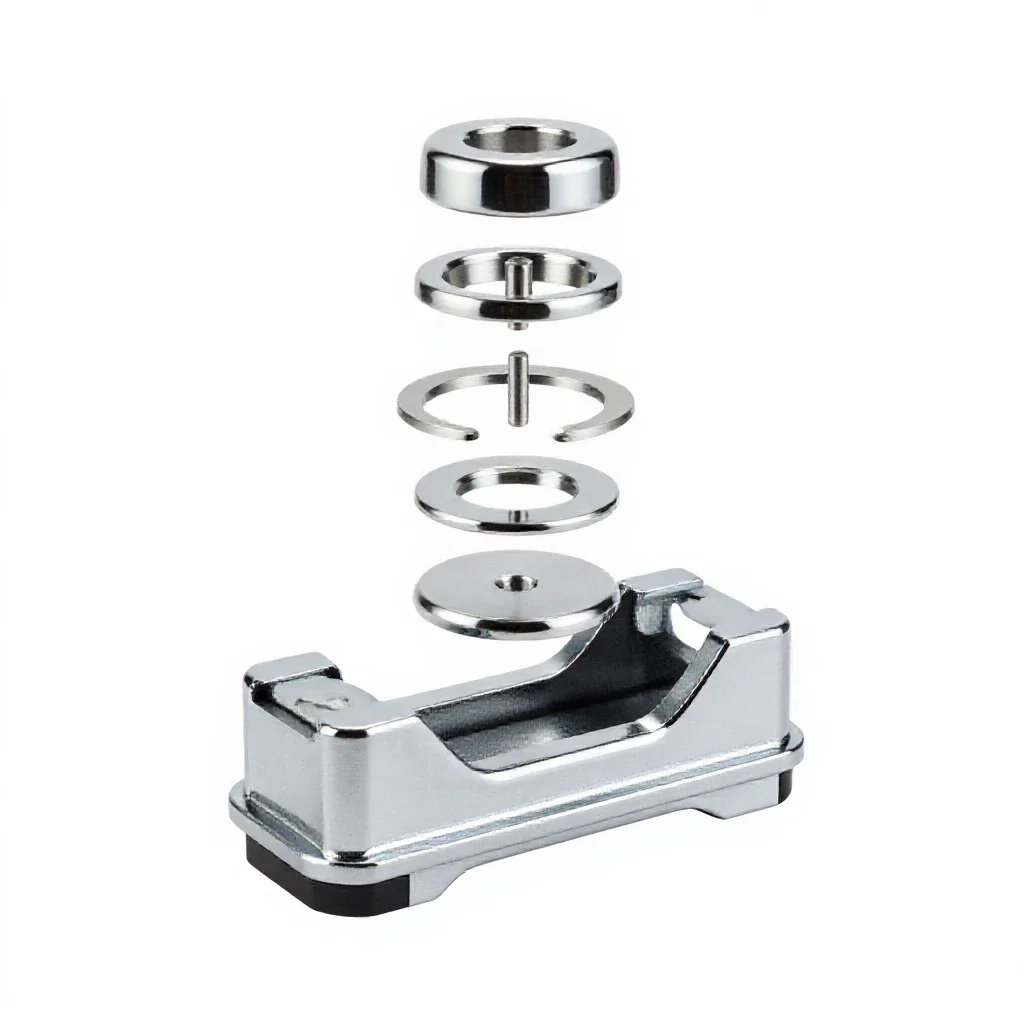 Workbench clamp isolated on a white background